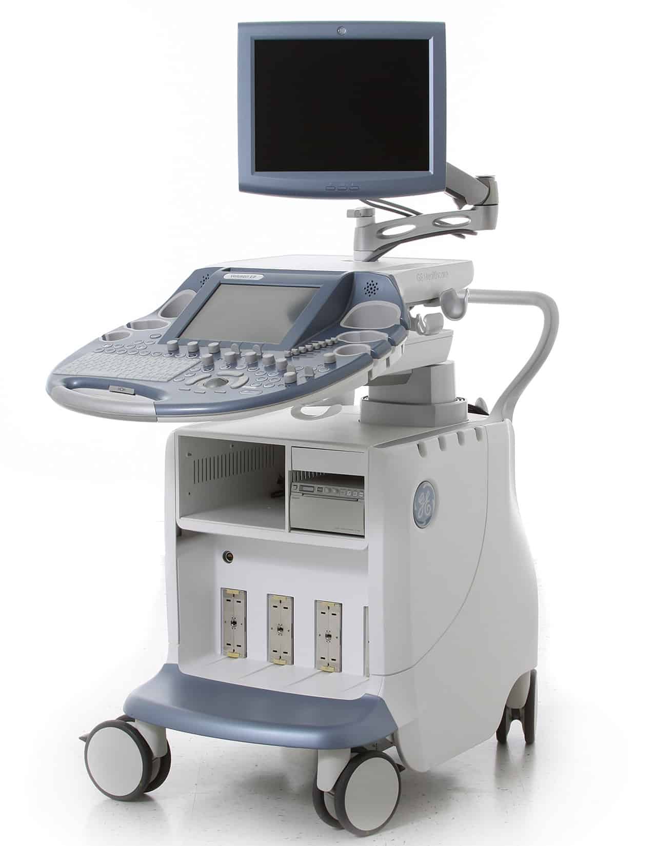 GE Voluson E8 Right Side Angle