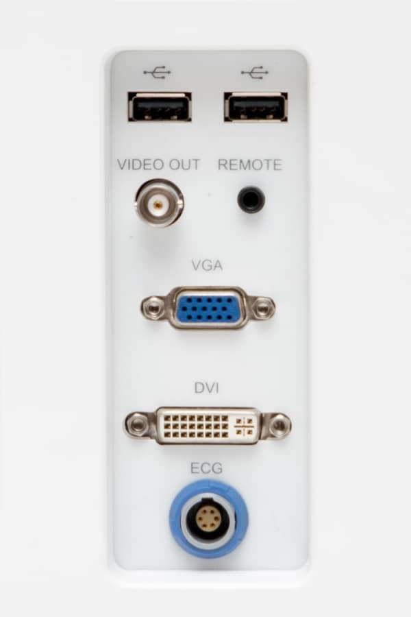 Chison EBit 50-60 Port 3 Chison EBit video connections