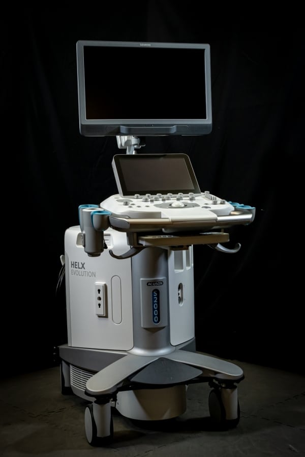 Siemens S2000 HELX Touch Acuson S2000 ultrasound machine front view