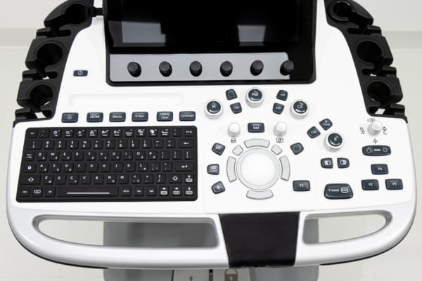 Refurbished GE Logiq E10 Ultrasound_3257 GE Logiq E10 Keyboard Photo