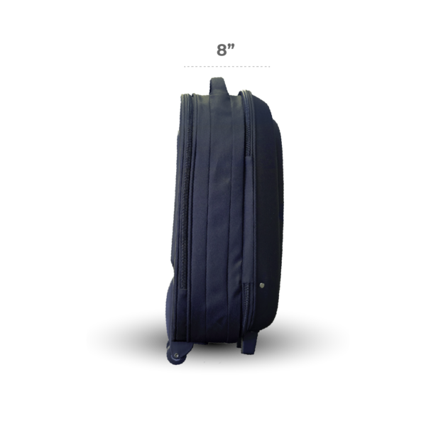 Bag-Announcement-18 Portable Ultrasound Laptop ultrasound roller bag side view with dimensions