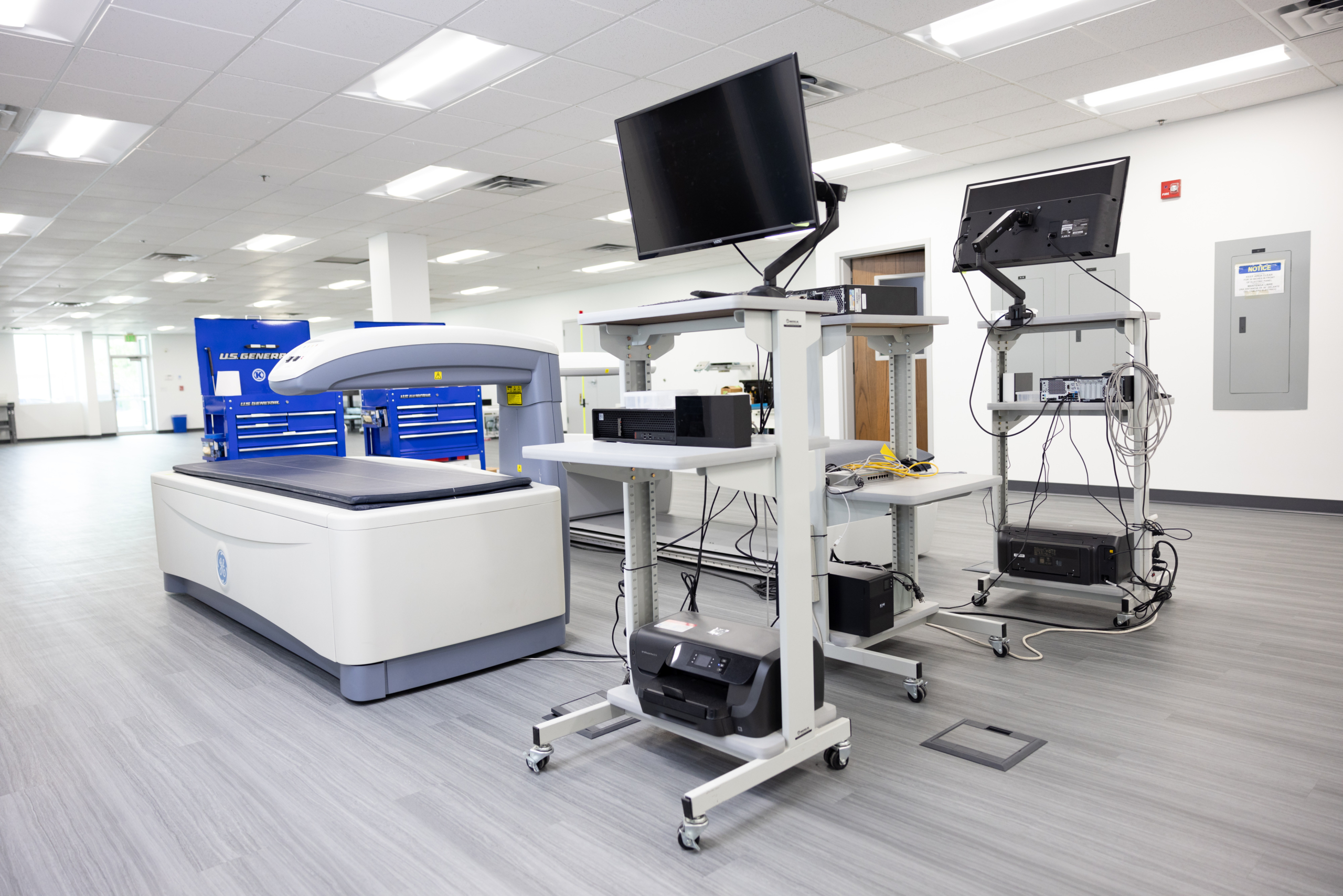 Bone densitometry machine repair