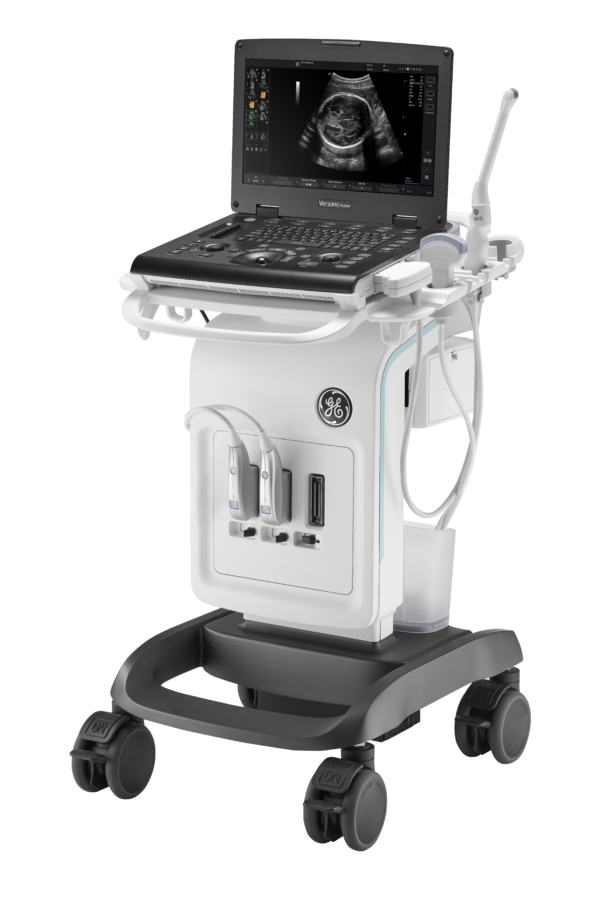 Active-9305-OB GE Versana Active on mobile cart for sale