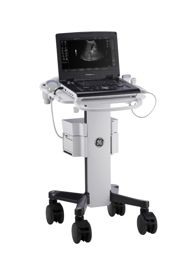 Active-simple-angle1GP GE Versana Active on mobile trolley for sale