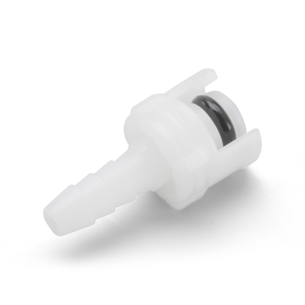 PLASTIC MALE LOCKING ADAPTER 1/8" HOSE BARB 10/PKG
