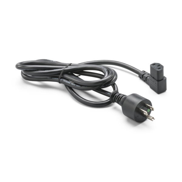 POWER CORD DETACHABLE RIGHT ANGLE 6'
